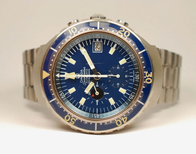 ( SOLD IN ITALY ) OMEGA Seamaster chronograph 120m/400ft 