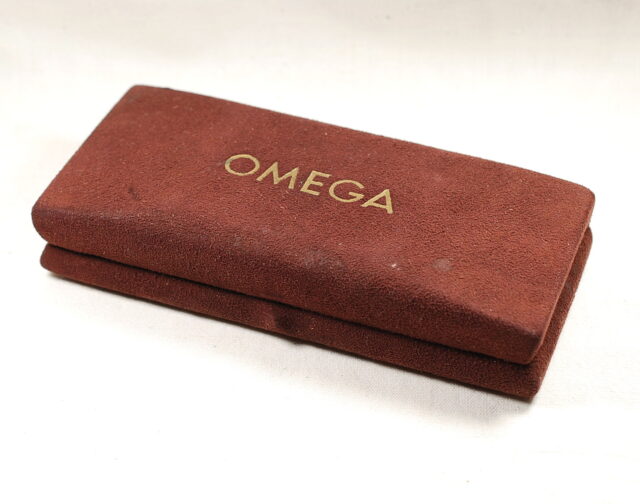 OMEGA very rare box for men's watches and chronographs from the 1940s