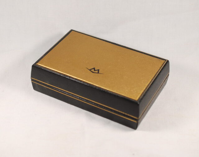 MOVADO rare men's watch and chronograph box - presumably 1960s/1970s