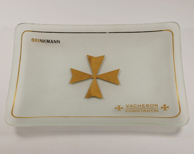 VACHERON CONSTANTIN customized glass ashtray for Brinkmann Napoli